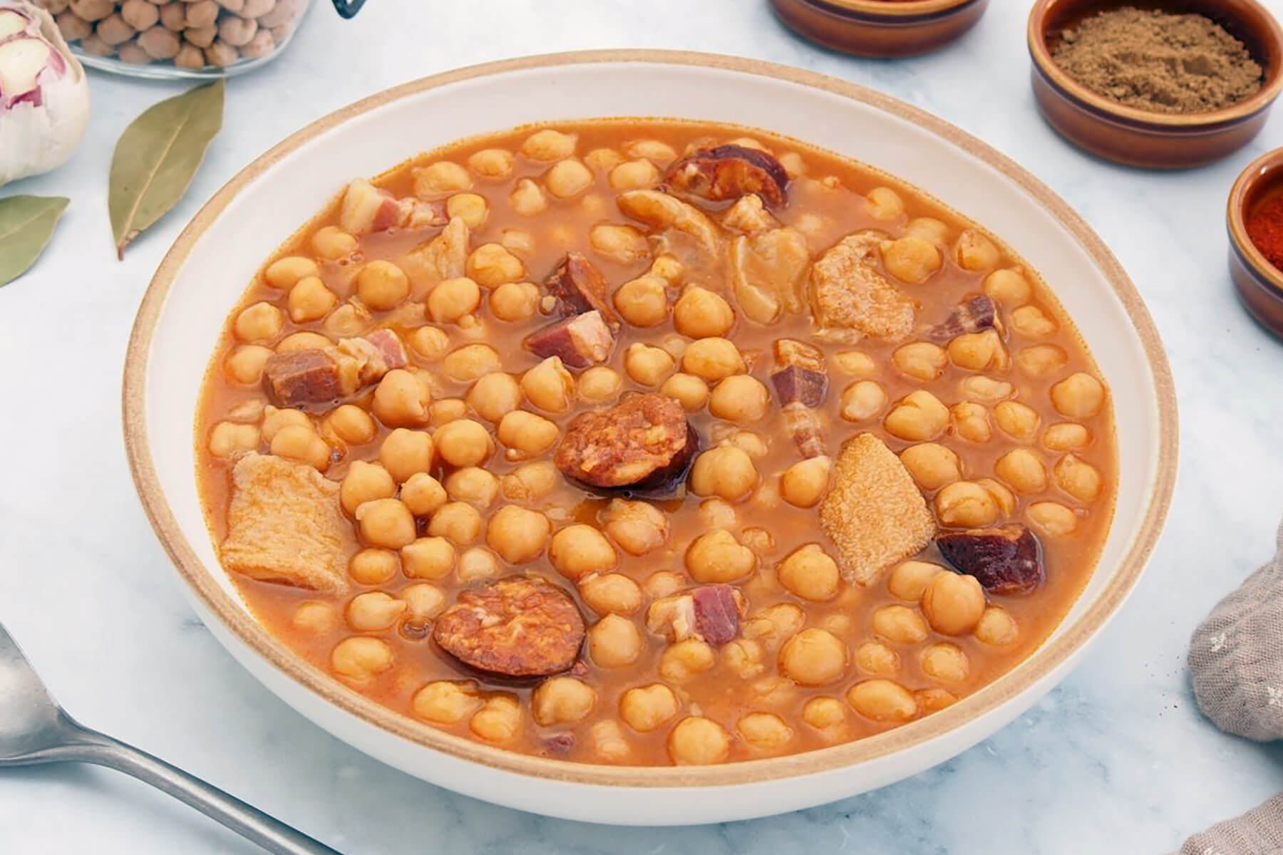 ガリシア風モツ煮込み