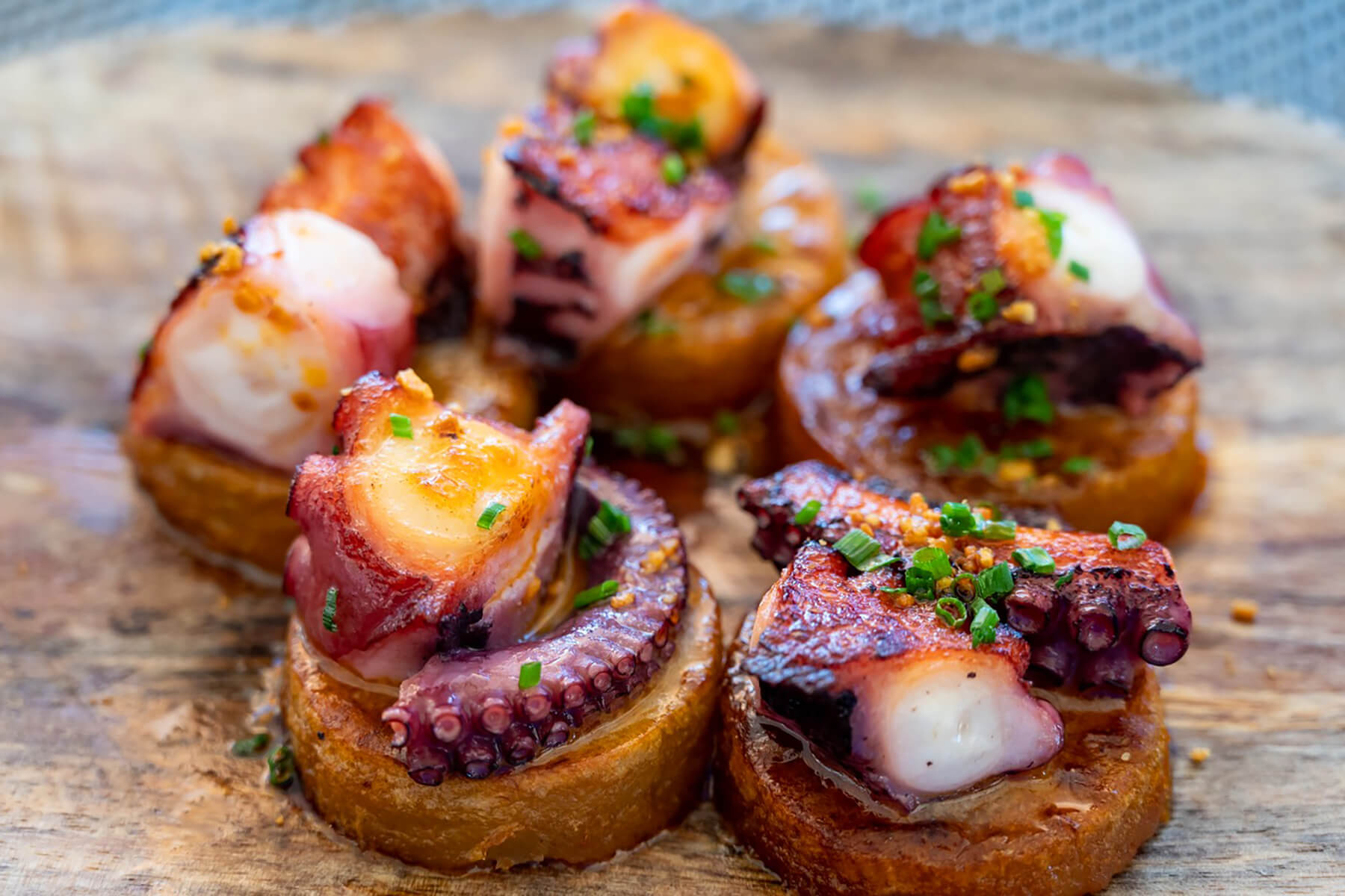 Galician-style octopus